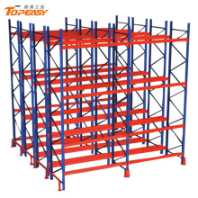 heavy duty warehouse storage double-deep pallet rack